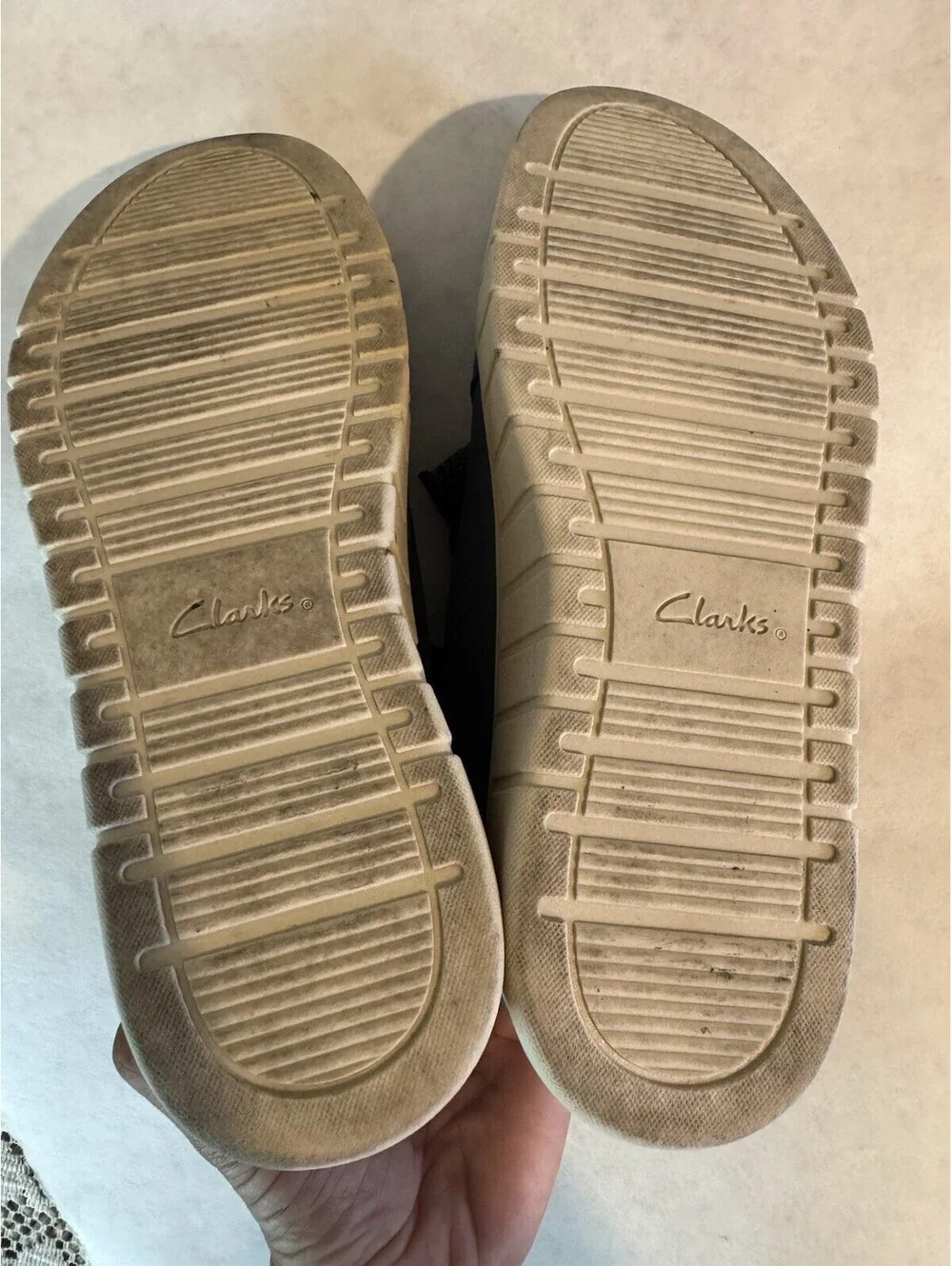 Clarks Women's Mykah Lace Up Sneakers Blue Size 7.5